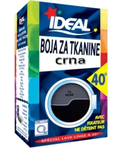 IDEAL CRNA BOJA ZA TEKSTIL