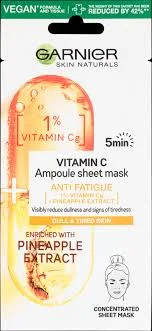 GARNIER MASKA ZA LICE VITAMIN C