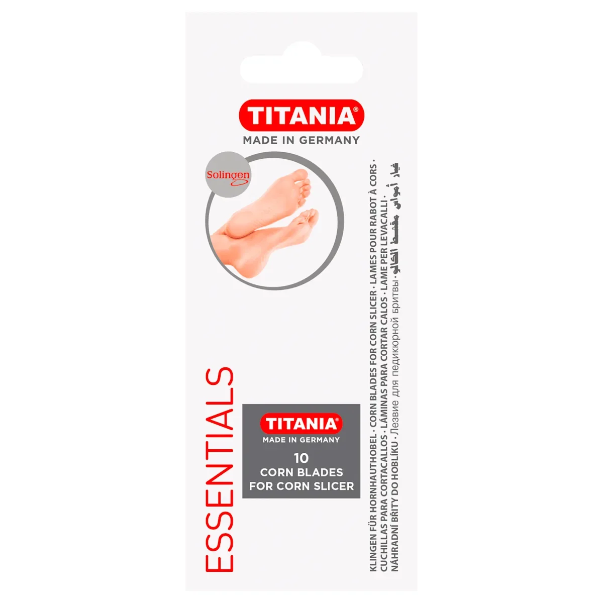 TITANIA ZILETI ZA ZULJEVE 3100