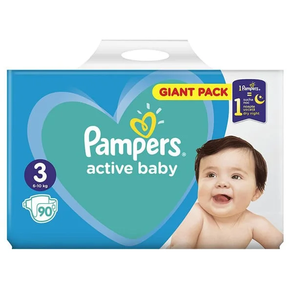 PAMPERS PELENE 3 NEW MIDI 90/1