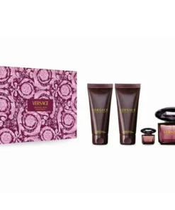 VERSACE CRYSTAL NOIR SET WOMAN