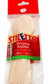 DRVENE KASIKE STILETTO 8/1