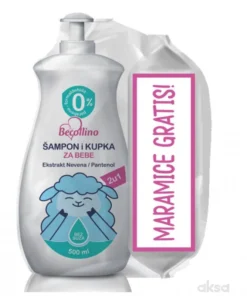 BECOLLINO 2U1 500MKL+VLAZNA MARAMICA 60