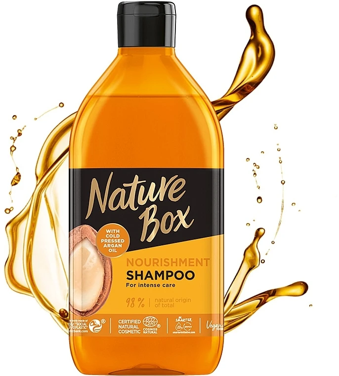 NATURE BOX SAMPON ARGAN 385M