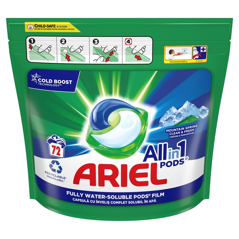 ARIEL GEL KAPSULE 72/1