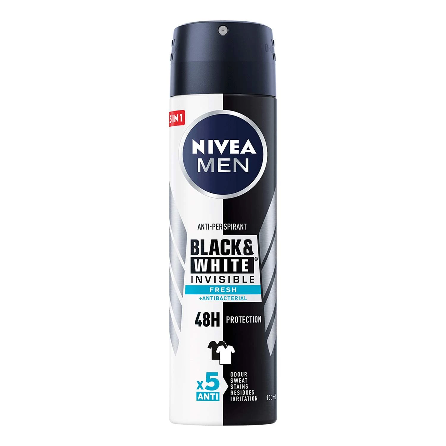NIVEA DEZODORANS 150ML FRESH BLACK