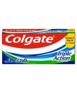 COLGATE 2X75ML TRIPLE ACTION