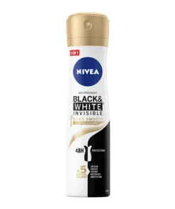 NIVEA DEO 200ML BLACK&WHITE SILKY SMOT