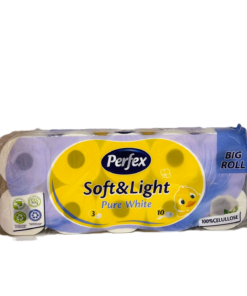 PERFEX SOFT&LIGHT 10/1 PURE WHITE TOALETNI PAPIR
